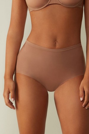 Intimissimi Invisible Touch Hipster Donna Slip Beige | 814-LDSHBR