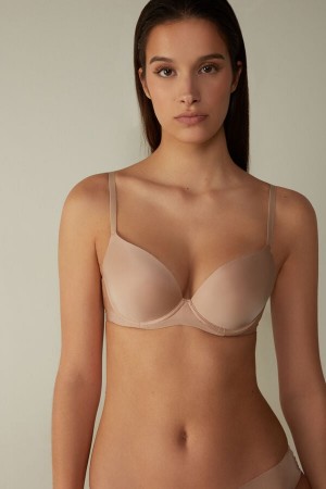 Intimissimi Irina Microfiber Balconette Donna Reggiseno Arancioni Beige | 967-BOWYDA