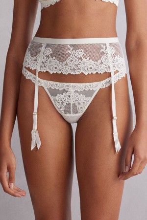 Intimissimi Pretty Flowers Donna Cinture Bianche | 683-CGVMQI