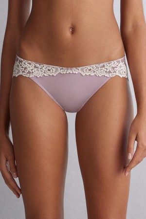 Intimissimi Pretty Flowers Donna Slip Bianche | 562-NARUKX