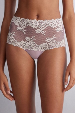 Intimissimi Pretty Flowers Hipsterzilian Donna Slip Bianche | 062-LUFDTJ