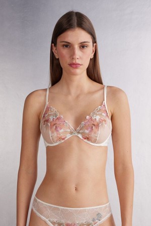 Intimissimi Summer Sunset Alessia Balconette Donna Reggiseno Bianche | 843-XROBIY