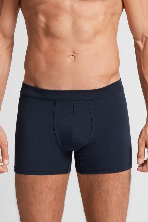 Intimissimi Superior Cotton Uomo Boxer Nere | 584-DKFNSI