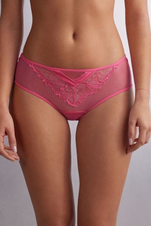 Intimissimi Sweet Like Sugar Hipsterzilian Donna Slip Rosa | 236-RAPZCD