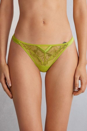 Intimissimi Sweet Like Sugar String Donna Perizoma Verdi | 745-XFJLKU