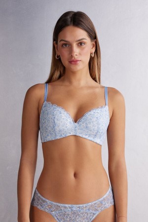 Intimissimi Sweet Talking Adele Triangle Donna Reggiseno Fiori | 453-VUCAFT