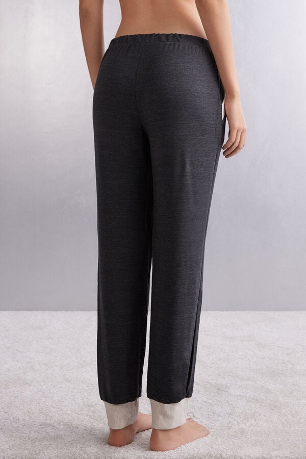 Intimissimi Baby It’s Cold Outside Modal And Wool Jogger Donna Pantaloni Grigie | 479-MCVZHB