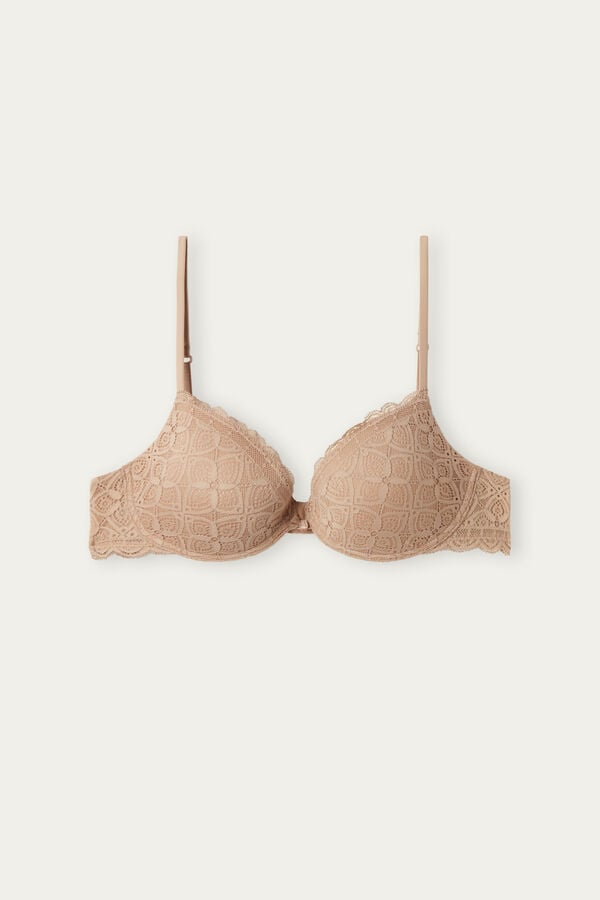 Intimissimi Bellissima Push-Up Lace Donna Reggiseno Arancioni Beige | 063-UPVQOM