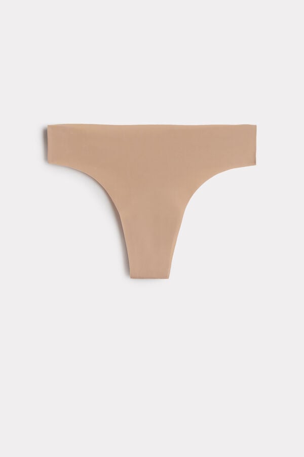 Intimissimi Brazilian Seamless Ultra Light Microfiber Donna Slip Arancioni Beige | 036-QCPSJU