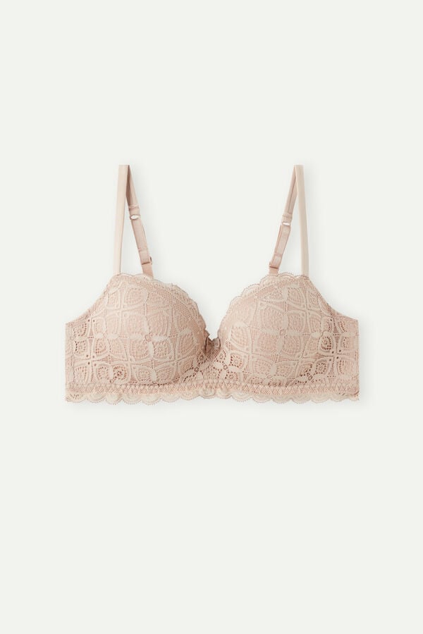 Intimissimi Claudia Balconette Lace Donna Reggiseno Arancioni Beige | 153-TEKIBM