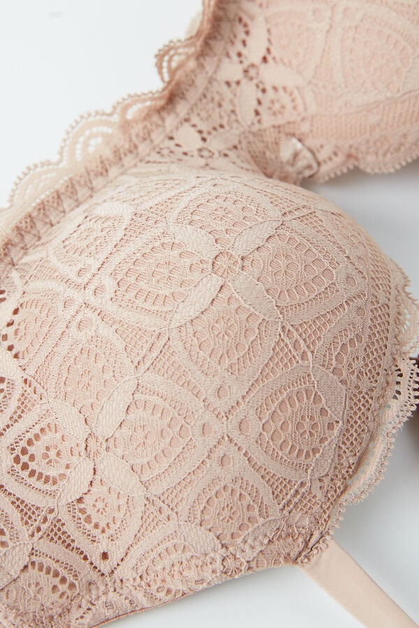 Intimissimi Claudia Balconette Lace Donna Reggiseno Arancioni Beige | 153-TEKIBM