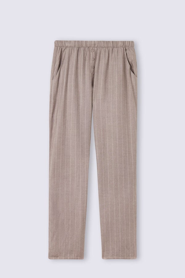 Intimissimi Comfort First Full Length Woven Modal Donna Pantaloni Beige | 359-SPYXWN