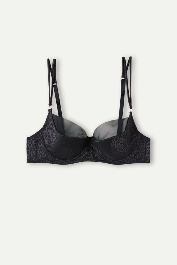 Intimissimi Cool Minimal Demi Donna Reggiseno Nere | 673-GNCMWU