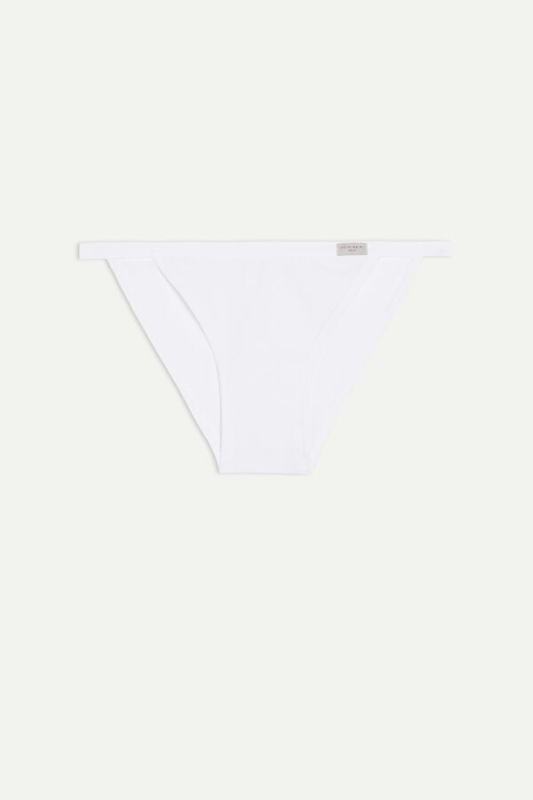 Intimissimi Cotton String Donna Slip Bianche | 297-CFXADG