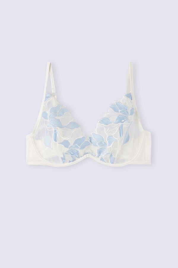 Intimissimi Eternal Flowers Alessia Balconette Donna Reggiseno Blu | 245-EQVDLT