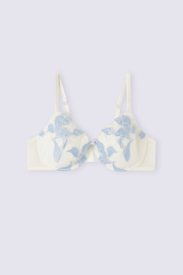 Intimissimi Eternal Flowers Francesca Balconette Donna Reggiseno Blu | 986-XJVNAF