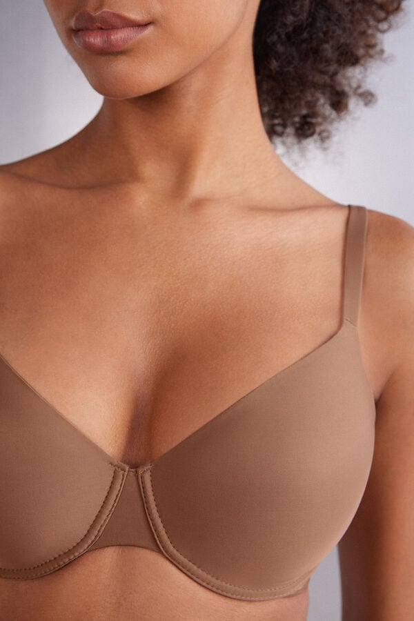 Intimissimi Francesca Ultimate Balconette Donna Reggiseno Beige Scuro | 536-DWBUVG