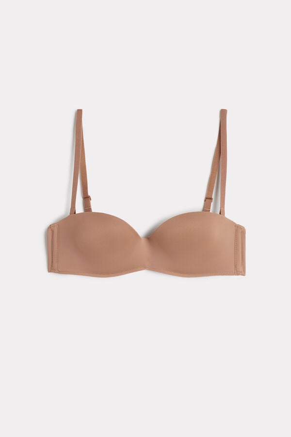 Intimissimi Gioia Bandeau Donna Reggiseno Beige | 751-FATPEM