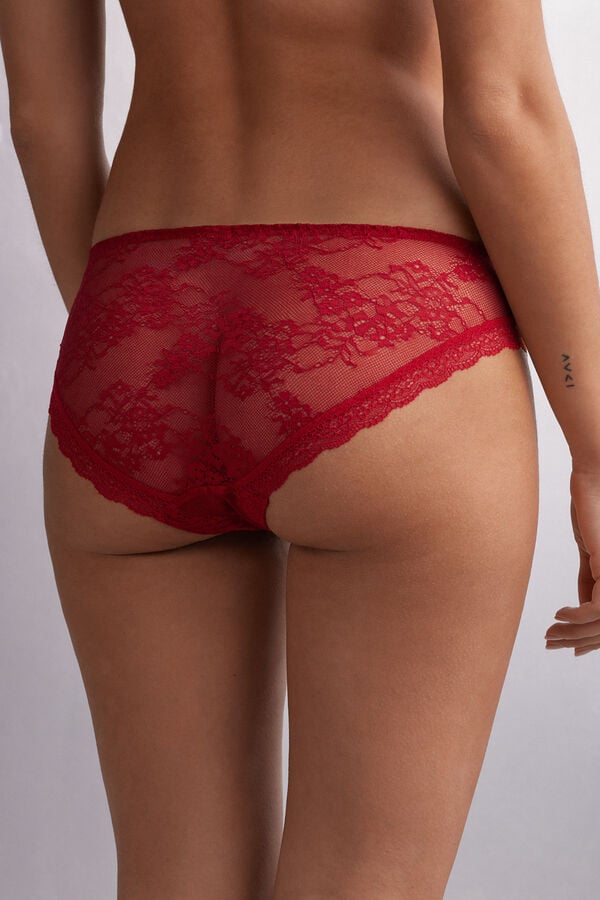 Intimissimi Intricate Surface Donna Slip Rosse | 479-JZLBAR