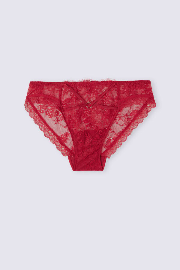 Intimissimi Intricate Surface Donna Slip Rosse | 479-JZLBAR