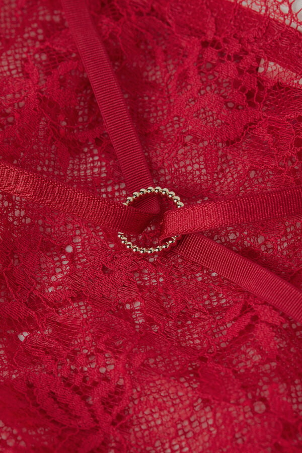 Intimissimi Intricate Surface Donna Slip Rosse | 479-JZLBAR