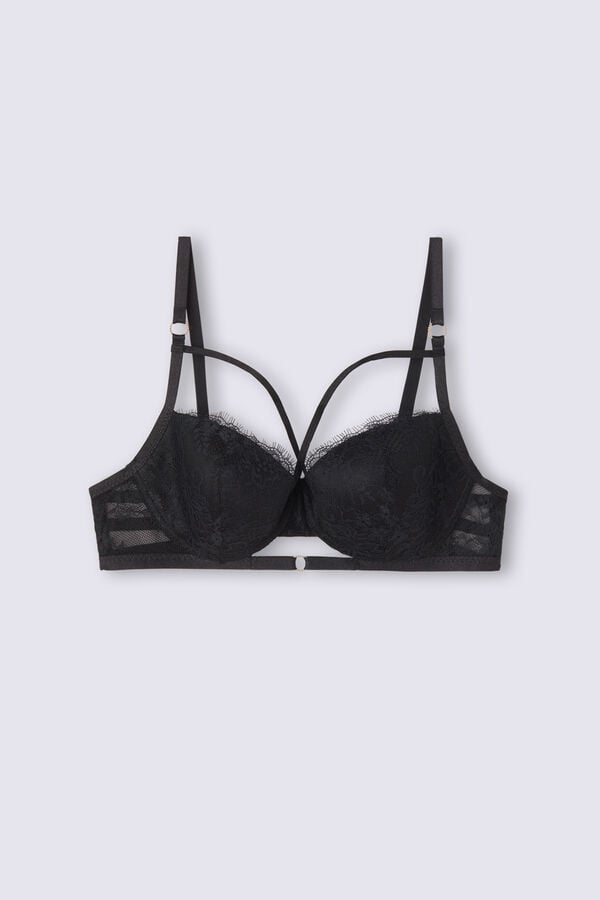 Intimissimi Intricate Surface Sofia Balconette Donna Reggiseno Nere | 321-JVXMHQ