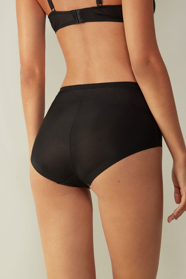 Intimissimi Invisible Touch Hipster Donna Slip Nere | 120-VRUKSC