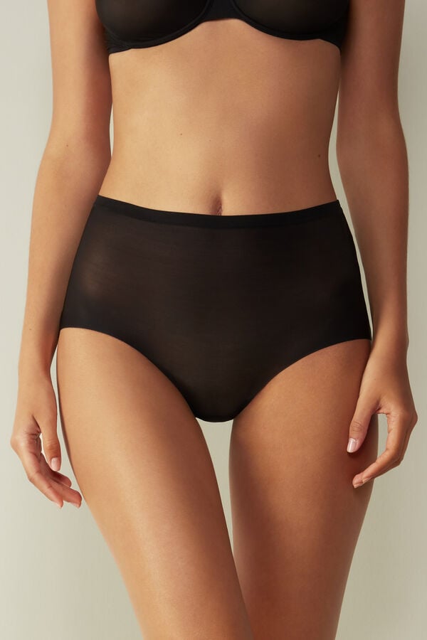 Intimissimi Invisible Touch Hipster Donna Slip Nere | 120-VRUKSC