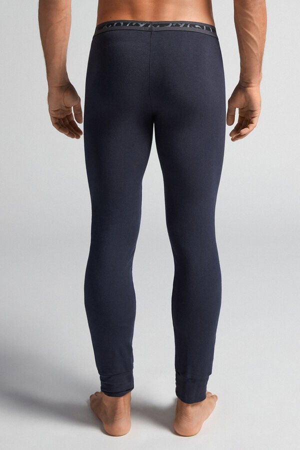 Intimissimi Modal-Cashmere Uomo Leggings Nere | 912-EALTRI