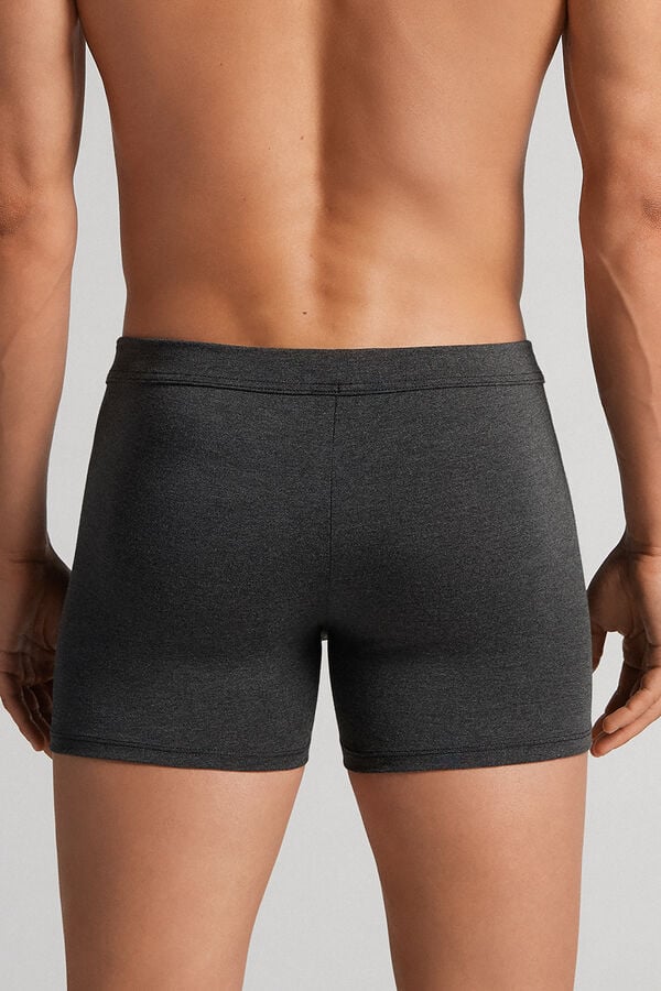 Intimissimi Modal And Silk Uomo Boxer Grigie Scuro | 421-CAWULD