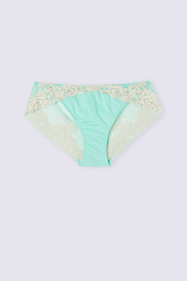 Intimissimi Pretty Flowers Donna Slip Verdi Bianche | 469-QKTUGO