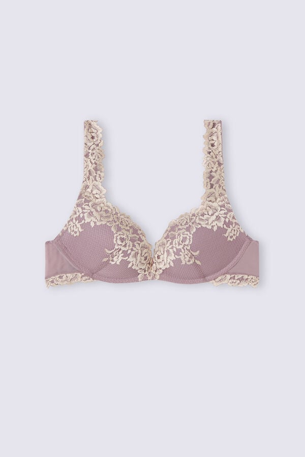 Intimissimi Pretty Flowers Gioia Super Push-Up Donna Reggiseno Bianche | 680-OZJDBW