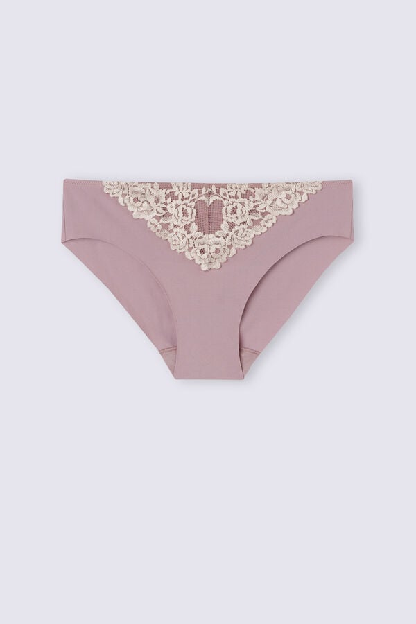 Intimissimi Pretty Flowers Seamless Cotton Donna Slip Bianche | 326-UZETGB