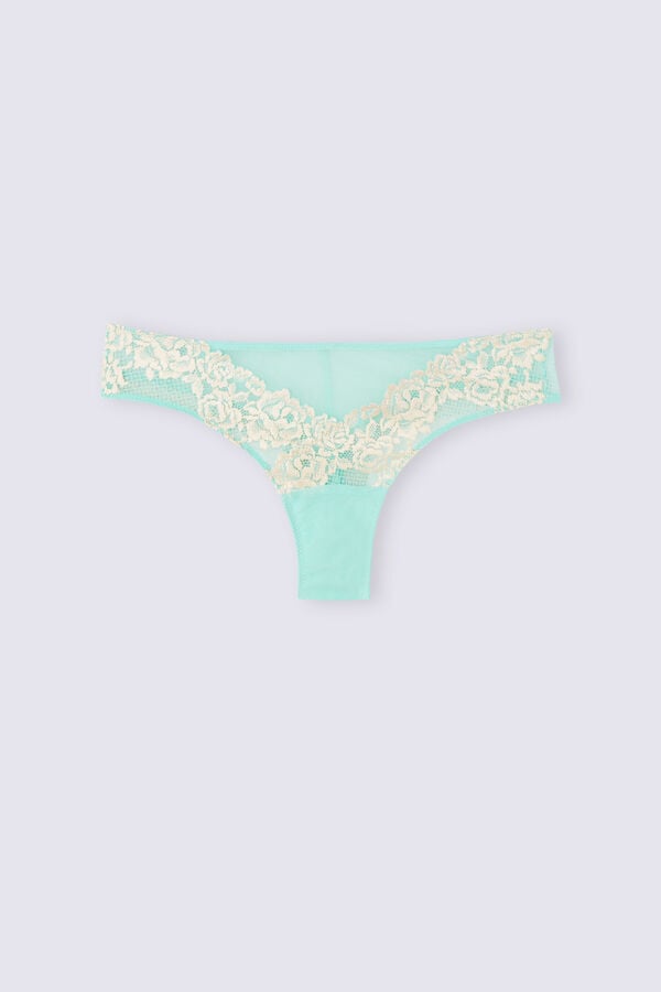 Intimissimi Pretty Flowerszilian Donna Slip Verdi Bianche | 875-FMOLPX