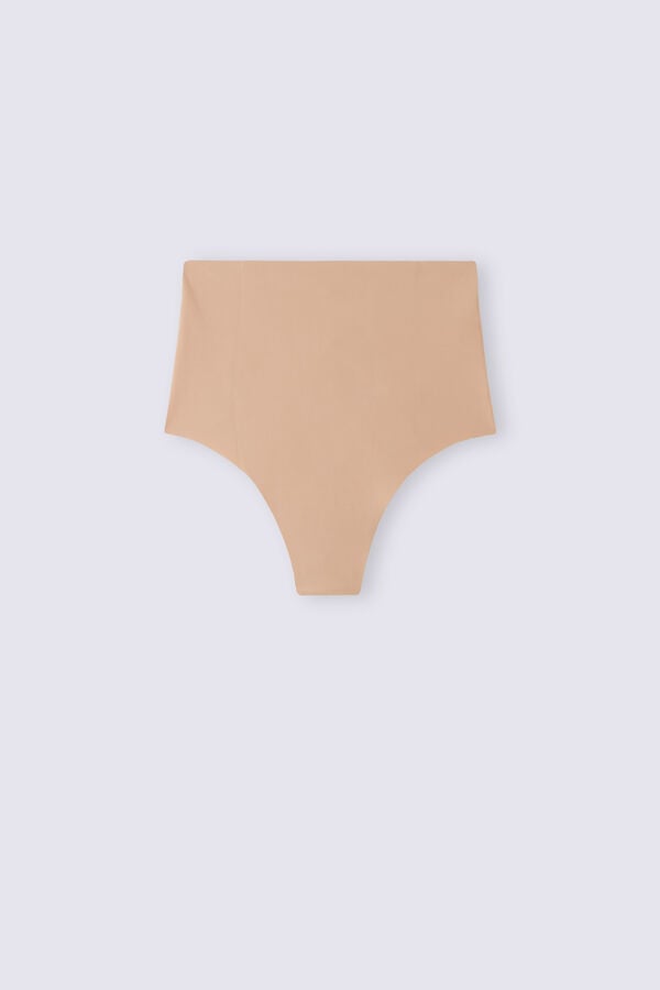 Intimissimi Raw-Cut Microfiber French Knickers Donna Slip Arancioni Beige | 296-VGUSEJ