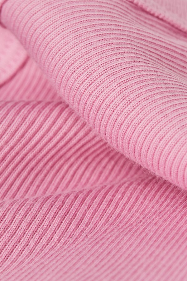 Intimissimi Ribbed In Supima® Cotton Donna Canotta Rosa | 610-HUQSYL