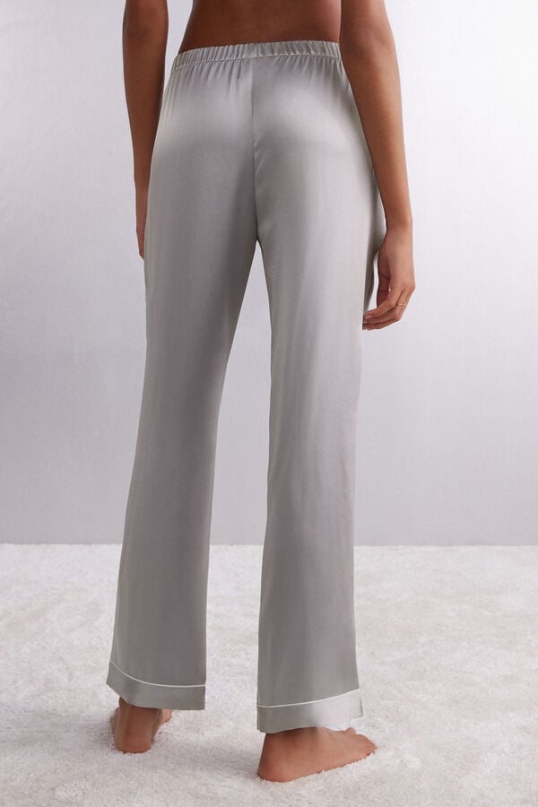 Intimissimi Silk Satin Donna Pantaloni Grigie | 186-MDJEXF