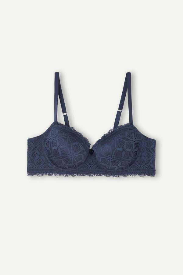 Intimissimi Sofia Balconette Lace Donna Reggiseno Blu | 680-RGMIZF