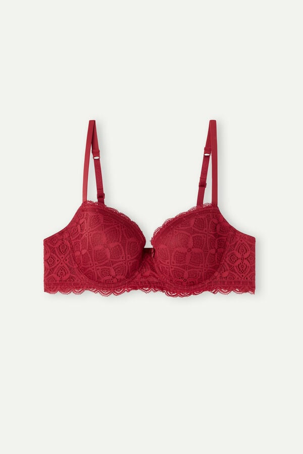 Intimissimi Sofia Balconette Lace Donna Reggiseno Rosse | 640-IRQLDF