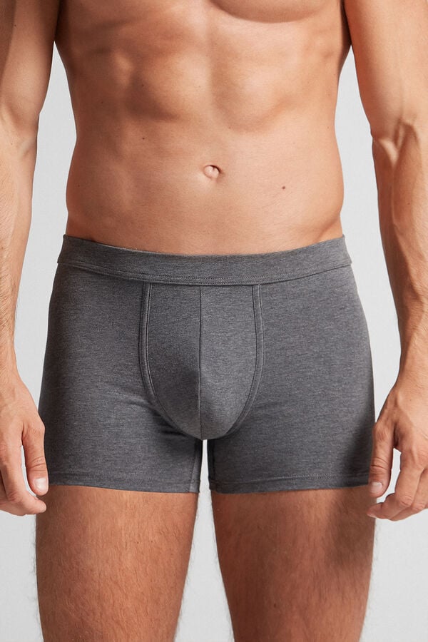 Intimissimi Superior Cotton Uomo Boxer Grigie Profondo | 185-AGKRCW