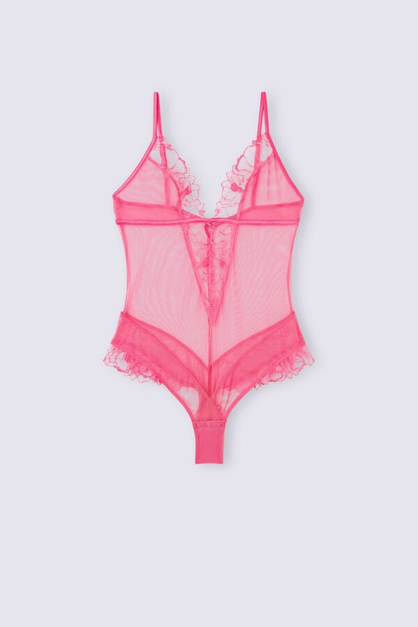 Intimissimi Sweet Like Sugar Tulle Donna Body Rosa | 069-QNBLMG