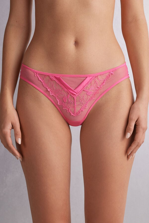 Intimissimi Sweet Like Sugarzilian Donna Slip Rosa | 879-QCFDVE