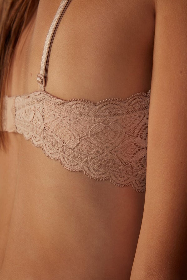 Intimissimi Tiziana Triangle Lace Donna Reggiseno Arancioni Beige | 741-XFJICP