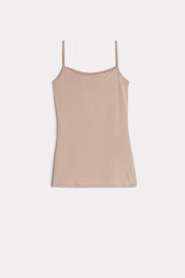 Intimissimi Ultrafresh Cotton Camisole Donna Canotta Arancioni Beige | 832-WLDMQP