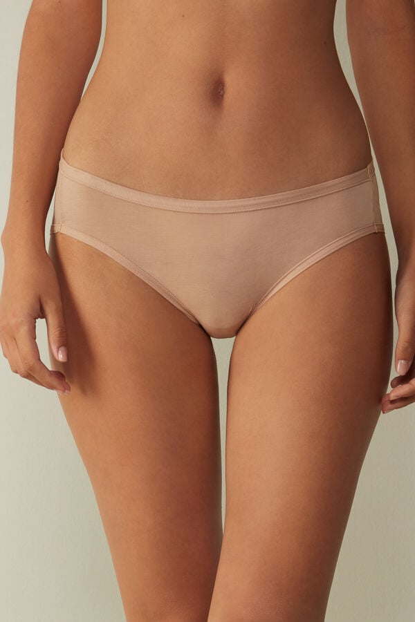 Intimissimi Ultralight Cotton Donna Slip Arancioni Beige | 468-EICFKR