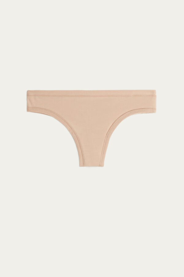 Intimissimi Ultralight Cottonzilian Donna Slip Arancioni Beige | 912-GBKJCW